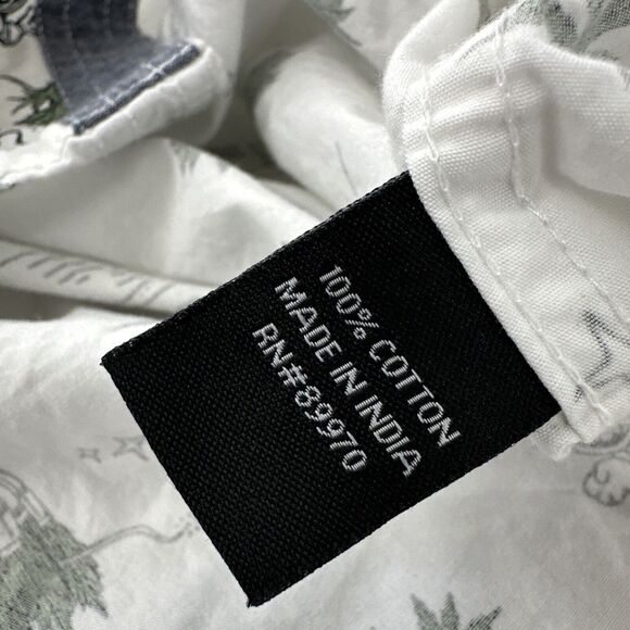 Eighty Eight 88 Men's T-Shirt Button Size XL Short Sleeve Collar Alien Spaceship - Picture 7 of 12